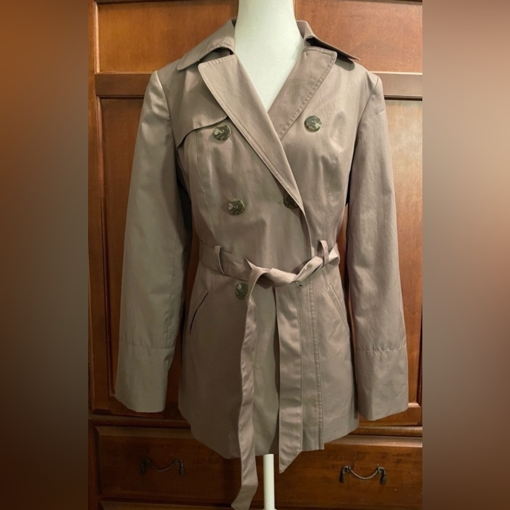 BHS "W" Collection Double-Breasted Trench Coat